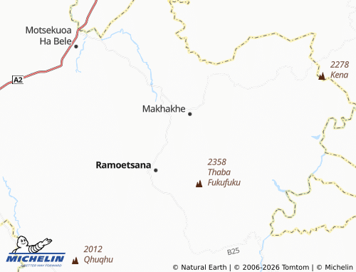 Carte MICHELIN Methinyeng - ViaMichelin