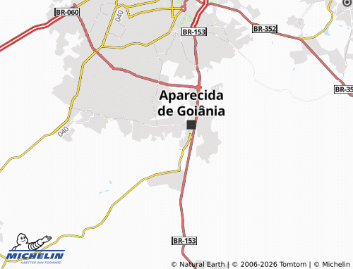 Mapa MICHELIN Setor Serra Dourada - ViaMichelin