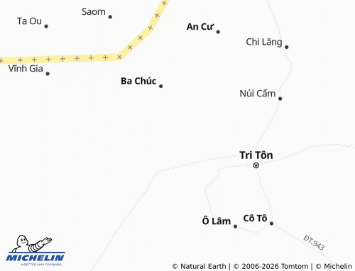 Mapa MICHELIN Lương Phi - ViaMichelin