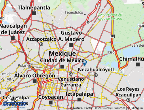MICHELIN Cuchilla La Joya map - ViaMichelin