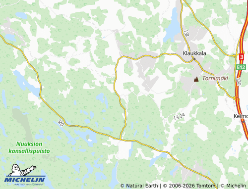 Kaart MICHELIN Skogby - ViaMichelin