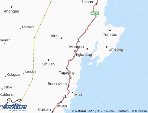 MICHELIN Tigbalabag map - ViaMichelin