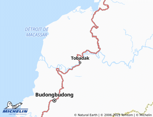 MICHELIN Topoyo map - ViaMichelin