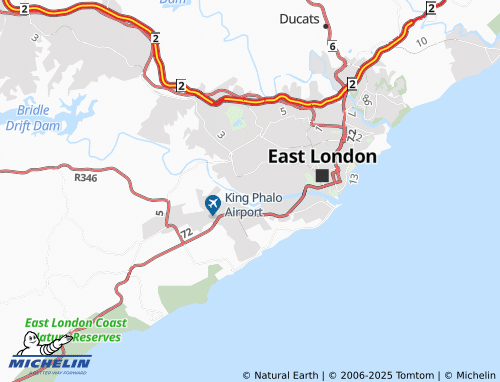 MICHELIN Buffalo Flats Extension 1 map - ViaMichelin
