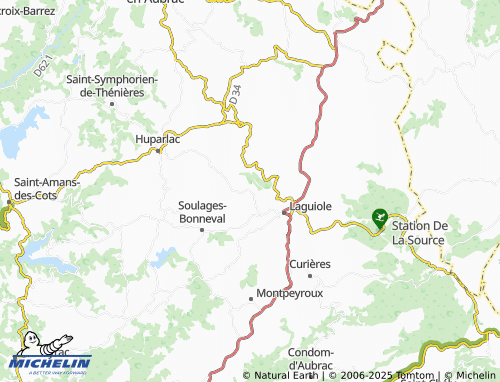 Carte MICHELIN Alcorn - ViaMichelin