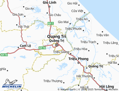 Carte MICHELIN Đông Lễ - ViaMichelin