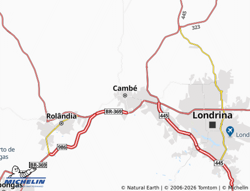 Mappa MICHELIN Cambé - ViaMichelin