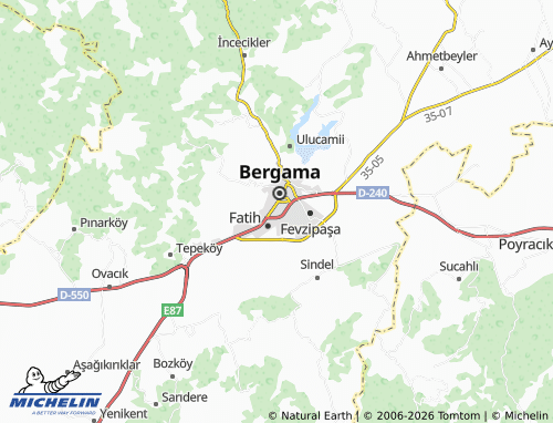Mappa MICHELIN Maltepe - ViaMichelin