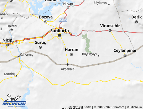 MICHELIN Harran map - ViaMichelin