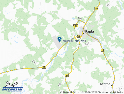 Mapa MICHELIN Iira - ViaMichelin