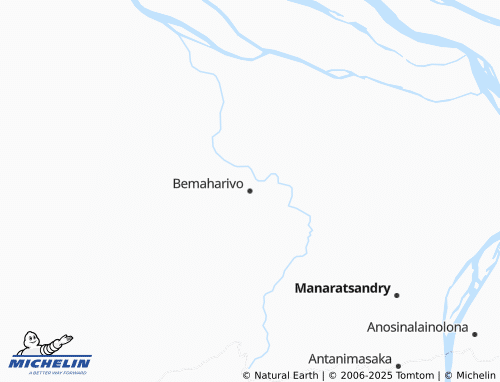 MICHELIN-Landkarte Bemaharivo - ViaMichelin