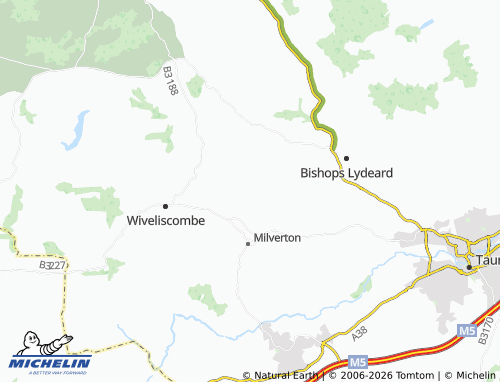 Mappa MICHELIN Fitzhead - ViaMichelin