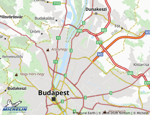 MICHELIN 4. Kerület map - ViaMichelin