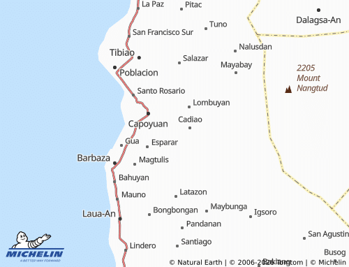 MICHELIN Mablad map - ViaMichelin