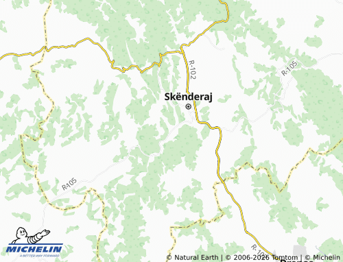 Carte MICHELIN Llaushë - ViaMichelin