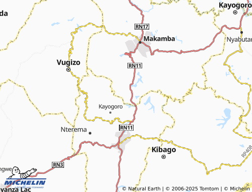 Kaart MICHELIN Rutoke - ViaMichelin