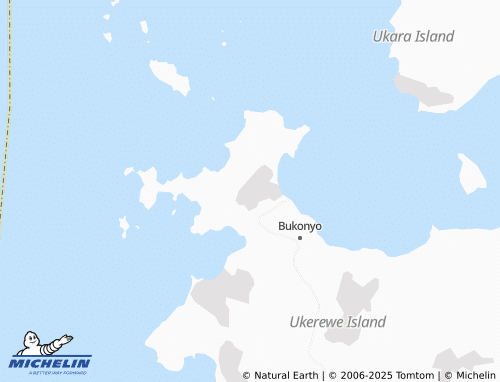 MICHELIN Lubaga map - ViaMichelin