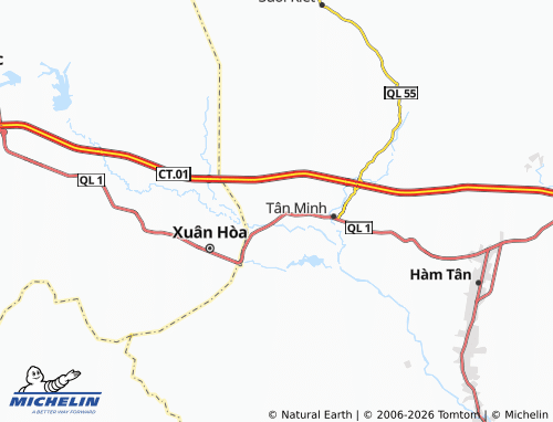 Mapa MICHELIN Tân Đức - ViaMichelin