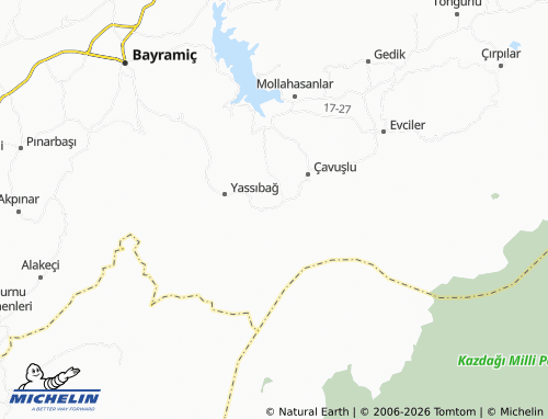 Mappa MICHELIN Serhat - ViaMichelin