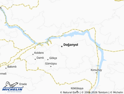 Mappa MICHELIN Çolak - ViaMichelin