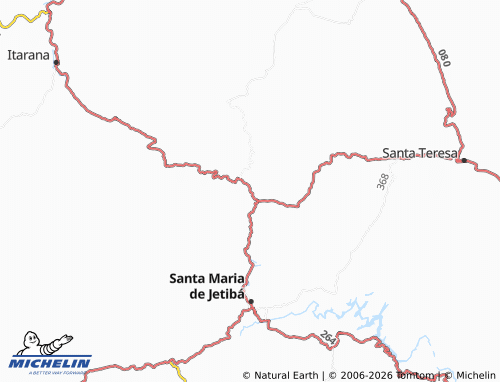 Mapa MICHELIN Alto Caldeirão - ViaMichelin