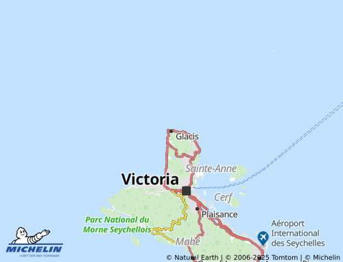 Mapa MICHELIN Glacis - ViaMichelin