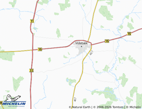 Mapa MICHELIN Birkmosegård - ViaMichelin