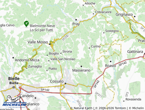 Mapa MICHELIN Casapinta - ViaMichelin