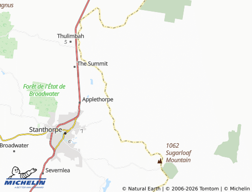 Mapa MICHELIN Ruby Creek - ViaMichelin