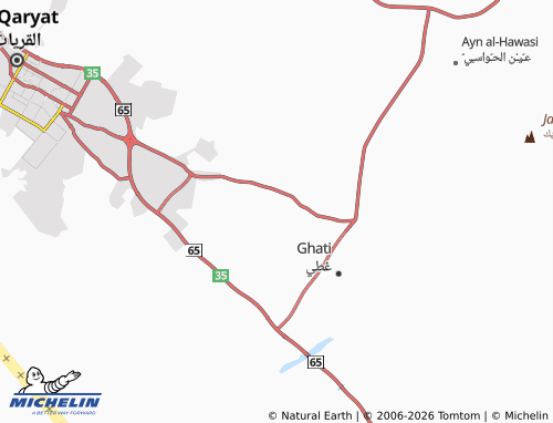 MICHELIN-Landkarte al-Narjis - ViaMichelin