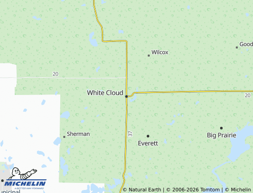 Mappa MICHELIN White Cloud - ViaMichelin
