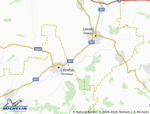 Mapa MICHELIN Asenovtsi - ViaMichelin