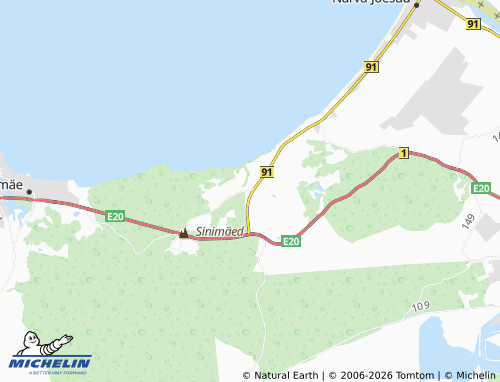 Carte MICHELIN Udria - ViaMichelin