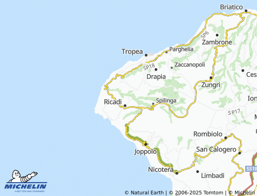 MICHELIN Lampazzone map - ViaMichelin