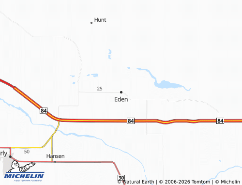 Mappa MICHELIN Eden - ViaMichelin