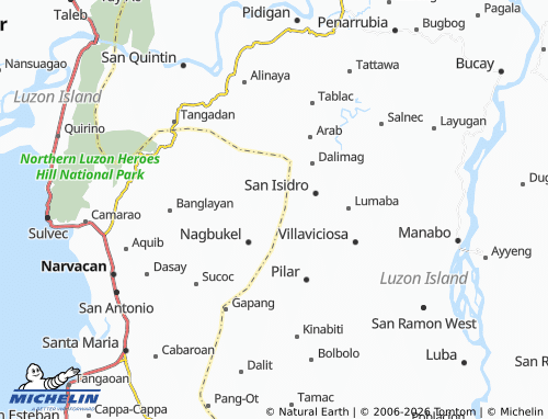 MICHELIN Lapting map - ViaMichelin