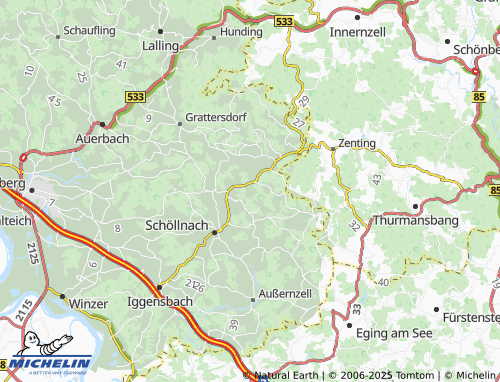 MICHELIN-Landkarte Adlmanning - ViaMichelin