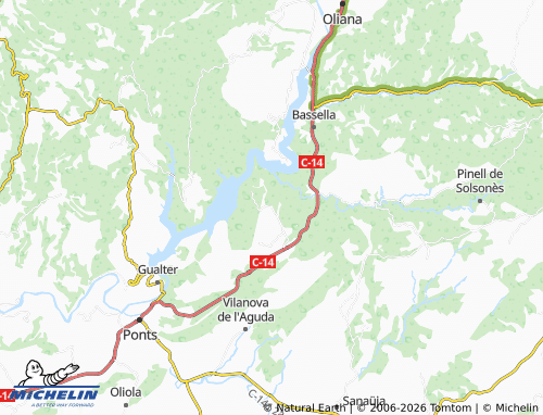 MICHELIN-Landkarte Mirambell - ViaMichelin