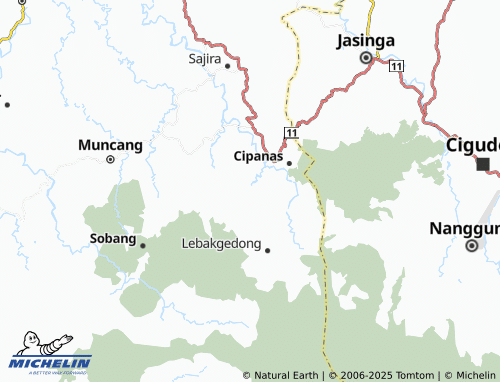 MICHELIN Giriharja map - ViaMichelin
