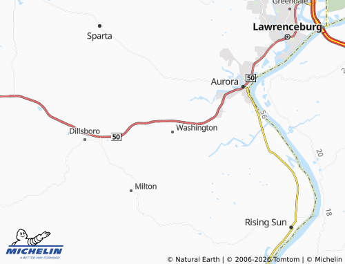 Carte MICHELIN Washington - ViaMichelin