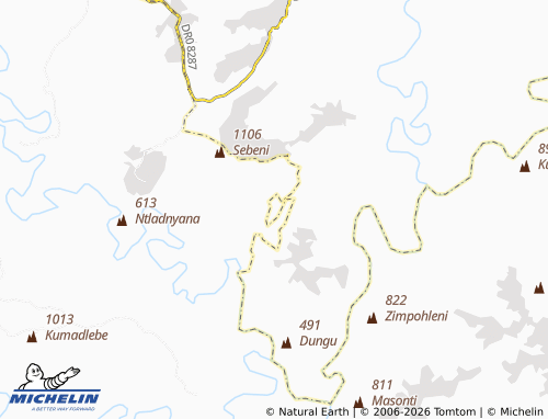 MICHELIN-Landkarte Vane SP 2 - ViaMichelin
