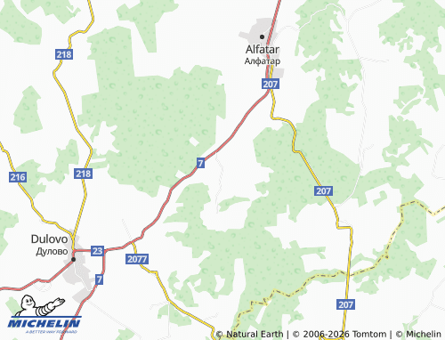 Mapa MICHELIN Tsar Asen - ViaMichelin