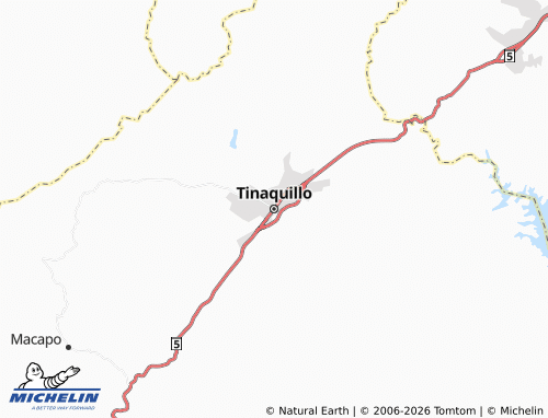Kaart MICHELIN Tinaquillo - ViaMichelin