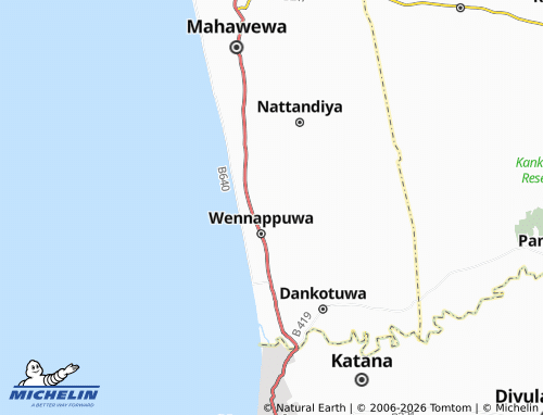 Mappa MICHELIN Dhammikagama - ViaMichelin