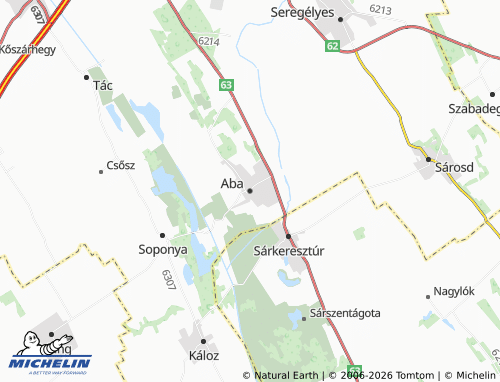 Mapa MICHELIN Aba - ViaMichelin