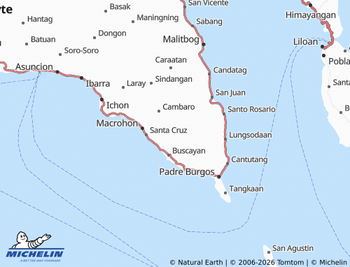 MICHELIN Mangyang map - ViaMichelin