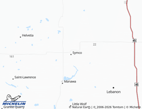 Mappa MICHELIN Symco - ViaMichelin