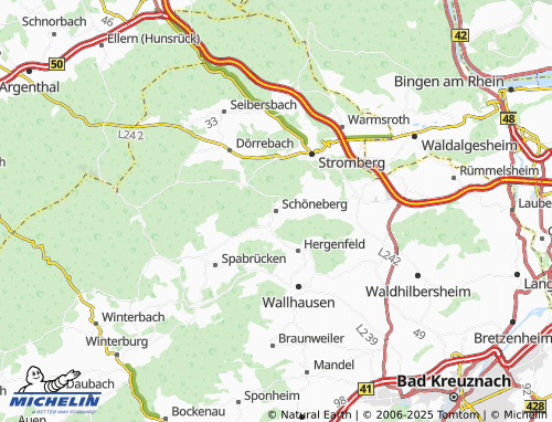 MICHELIN Schöneberg map - ViaMichelin