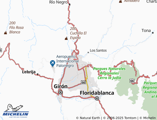 MICHELIN La Juventud map - ViaMichelin
