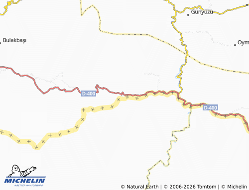 MICHELIN Yemişli map - ViaMichelin